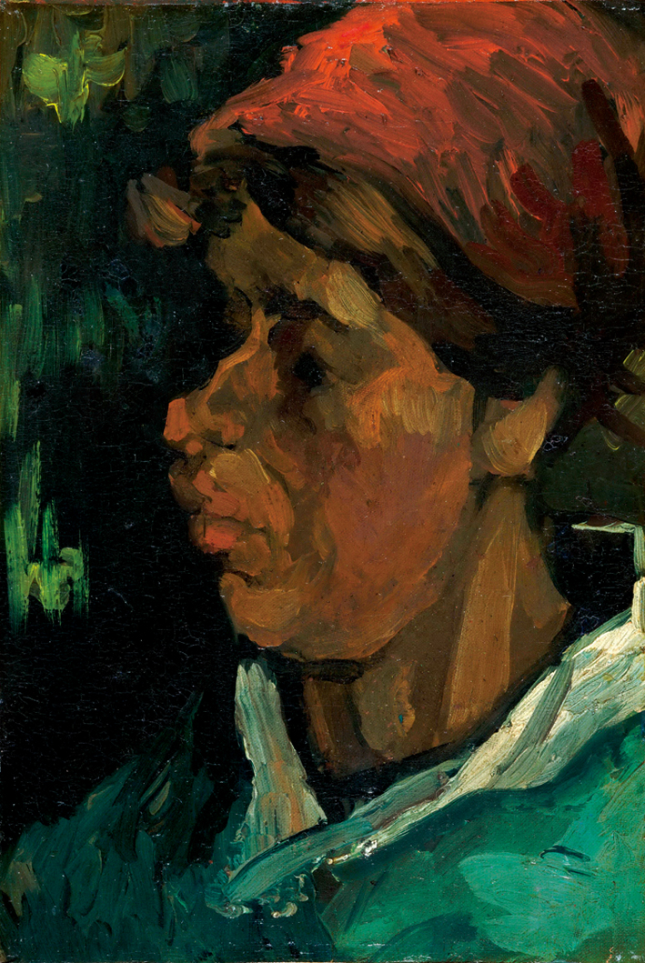  文森特·威廉·梵高  Vincent Willen Van Gogh —— 女人肖像 (2)